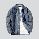 Übergroße Jeansjacke für Herren